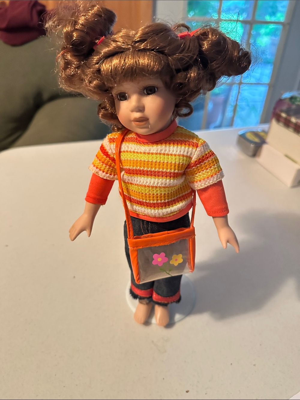 Vintage/ Dan Dee porcelain doll  Kids Fashion Doll